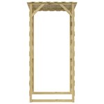 vidaXL Pergolas avec toits 6 Pièces 100x90x200 cm Bois de pin imprégné