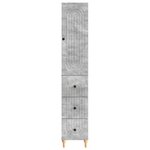 vidaXL Ensemble de Meubles 2 Pièces 33 x 34 5 x 90 cm Bois d'ingénierie