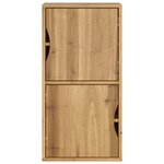 vidaXL Armoire latérale ODDA 40x24x79 cm bois massif pin