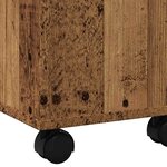 vidaXL Table basse vieux bois 60x60x38 cm bois d'ingénierie