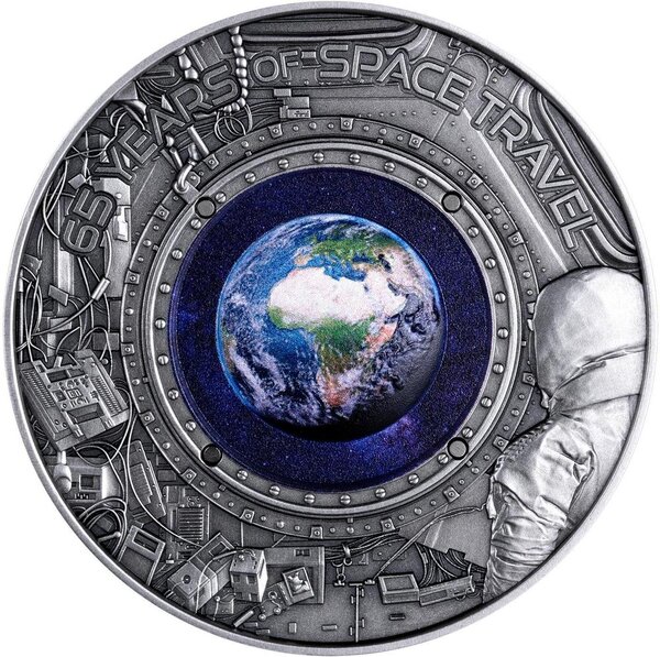 Monnaie WINDOW TO EARTH 5 Oz Argent 5$ Barbados 2026 (PRÉCOMMANDE)