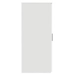 vidaXL Armoire de rangement Blanc 40x45x103 5 cm Bois d'ingénierie