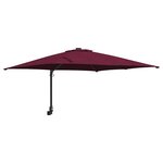 vidaXL Parasol de jardin Bordeaux 248 5 x 247 5 x 160 cm