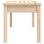 vidaXL Banc de jardin 109x44x45 cm bois massif de pin