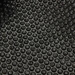 vidaXL Couverture de piscine rectangulaire 500x300 cm PE Noir