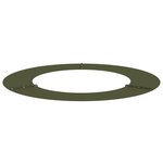 vidaXL Pot de Fleurs Vert Olive Vert olive Plastique Grand