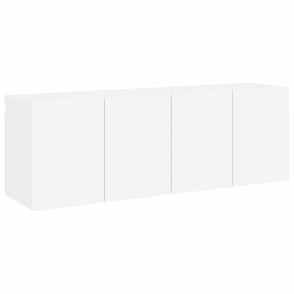 vidaXL Meubles TV muraux 2 Pièces blanc 60x30x41 cm