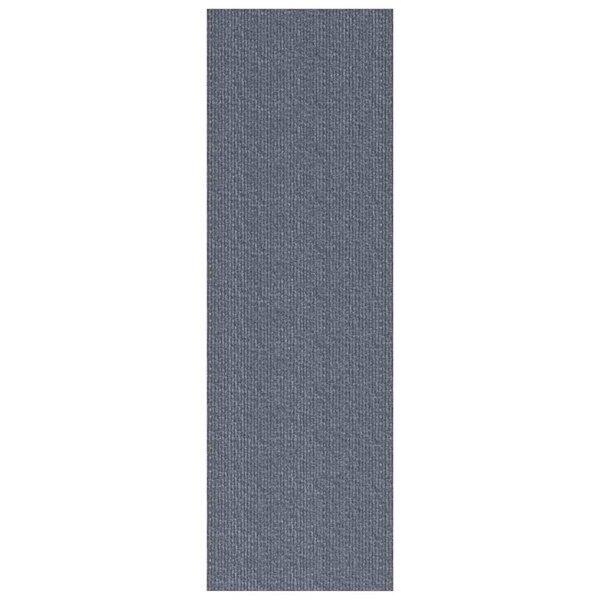 vidaXL Tapis Couloir Gris clair 80 x 400 cm tissu