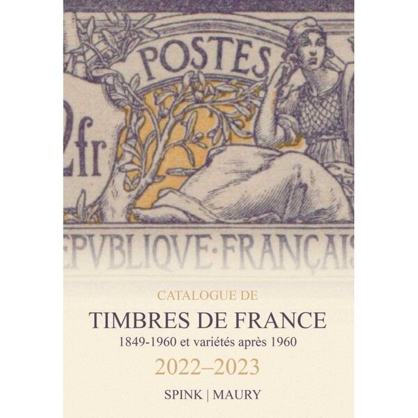 Catalogue de cotation maury timbres de france 2022-2023