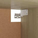 vidaXL Garde-robe chêne sonoma 100x32 5x35 cm bois d'ingénierie