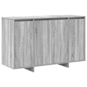 vidaXL Buffet Sonoma gris 120 x 41 x 75 cm Bois d'ingénierie