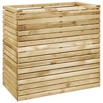 vidaXL Lit surélevé 100x50x100 cm Bois de pin imprégné