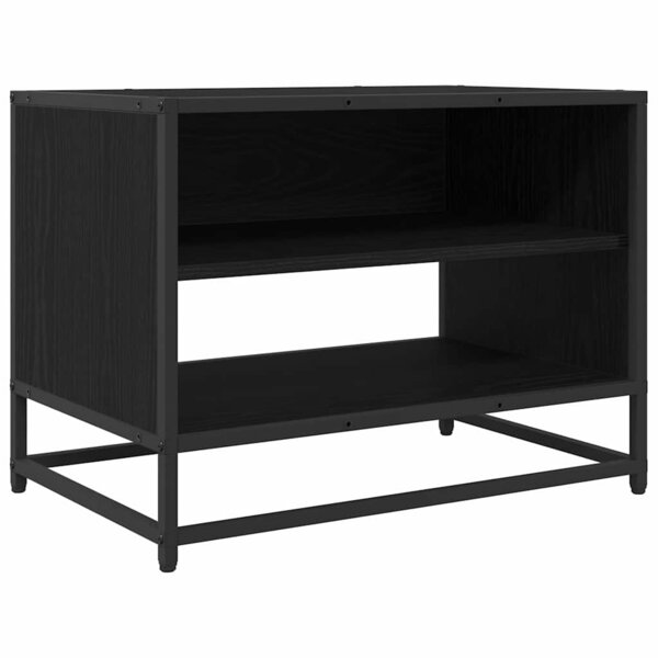 vidaXL Meuble TV Chêne noir 61 x 40 x 46 cm Bois d'ingénierie