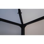 Vidaxl tonnelle avec cadre en acier 3x4m