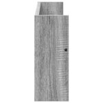 vidaXL Étagère à magazines 2 Pièces Gris Sonoma 60 x 12 x 30 cm