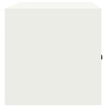 vidaXL Armoire de rangement Blanc 90 x 40 x 40 cm Acier