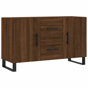 vidaXL Buffet chêne marron 100x36x60 cm bois d'ingénierie