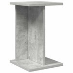 vidaXL Support de Plante 2 pièces Gris béton 25 x 25 5 x 40 5 cm