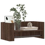 vidaXL Étagère murale chêne marron 70 5x35x30 5 cm bois d'ingénierie