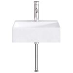 vidaXL Lavabo avec robinet et évacuation Chrome 39 x 30 5 x 12 5 cm