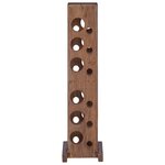 vidaXL Étagère Marron 20 x 25 x 100 cm Bois de Mahogany Massif