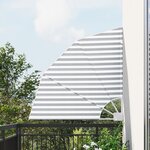 vidaXL Écran de confidentialité pour balcon Anthracite et blanc