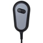 vidaXL Fauteuil électrique de massage Marron foncé Tissu
