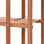 vidaXL Support pour plantes Bois cèdre 86 x 36 x 139 cm