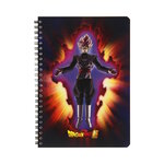 1 Cahier Spirales A5 - Ligné - Dragon Ball S - Modèle Aléatoire
