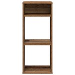 vidaXL Bibliothèque vieux bois 34x31x80 cm bois d'ingénierie