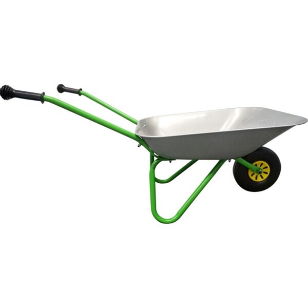 Rolly Toys 271955 - Brouette en métal  argent et vert