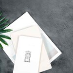 vidaXL Tapis en Fourrure Synthétique de Lapin Anthracite 200 x 200 cm