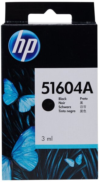 Cartouche jet d'encre originale 51604a thinkjet 3ml noir hp