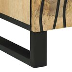 vidaXL Buffet Marron 60 x 33 x 75 cm bois de manguier massif