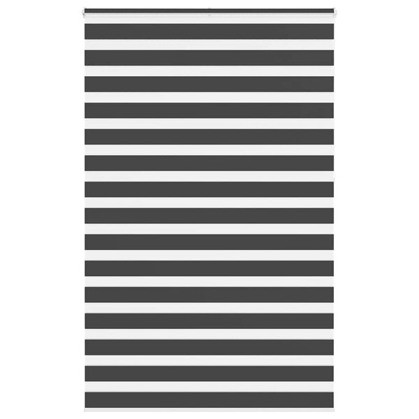 vidaXL Store zèbre noir 140x230 cm largeur du tissu 135 9 cm polyester