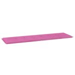 vidaXL Coussin de banc de jardin Rose 180 x 50 x 4 cm Tissu Oxford