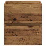 vidaXL Meuble de Lavabo de Salle de Bain Bois Ancien 41 x 38 5 x 45 cm