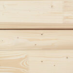 Lit superposé cabane MONTY 222 cm blanc