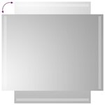 vidaXL Miroir de salle de bain à LED 60x80 cm