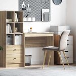 vidaXL Bureau Chêne sonoma 80 x 40 x 76 cm Bois d'ingénierie