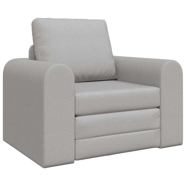 vidaXL Canapé-Lit Gris nuage 98 x 71 x 83 cm tissu