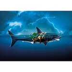 PLAYMOBIL 71793 - Pirate et requin géant avec mâchoire articulée