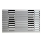 Module De Classement Modulo Office 10 Tiroirs A3 - Granit - Exacompta