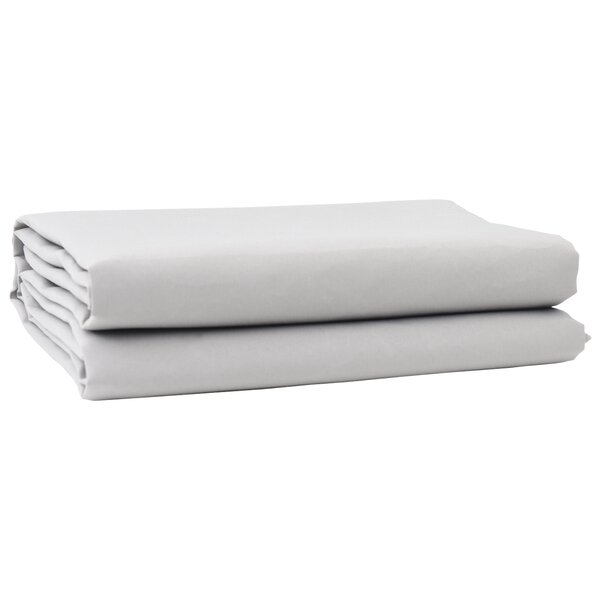 vidaXL Tissu de remplacement de store Gris clair 3x3m