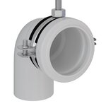 vidaXL Cadre de montage dissimulé pour lavabo 50x112-136 cm Acier
