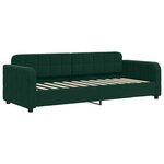 vidaXL Lit de jour avec gigogne et tiroirs sans matelas 80x200 cm