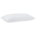 vidaXL Couette Autre avec oreiller 3 Pièces Blanc 200 x 200 cm Microfibre