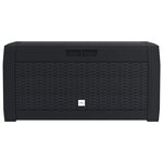 vidaXL Boîte de stockage jardin Anthracite 119x48x60 cm Polypropylène