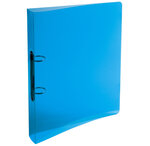 Classeur 2 anneaux 30 mm polypropylène Crystal - A4 maxi  couleurs aléatoires x 20 EXACOMPTA