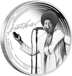 Pièce de monnaie en Argent 1 Dollar g 31.1 (1 oz) Millésime 2024 ARETHA FRANKLIN